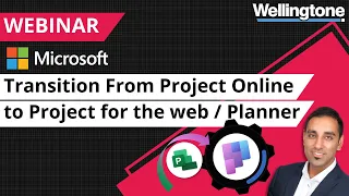 Move From Microsoft Project Online to Project for the web / Planner