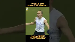 Andrés INIESTA 🇪🇦 gets the trophy for Spain 🇪🇦! (2010) | #Shorts