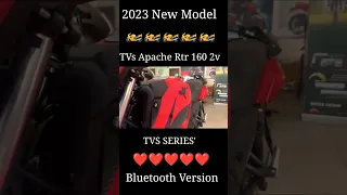 TVS APACHE RTR 160 2V BLUETOOTH VERSION #tvs  #tvseries #shorts