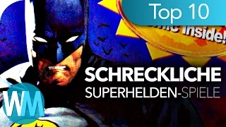 Top 10 der SCHRECKLICHSTEN Superhelden - Videospiele