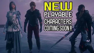 Final Fantasy 16 NEW PLAYABLE CHARACTERS -  FF16 DLC UPDATE THE RISING TIDES