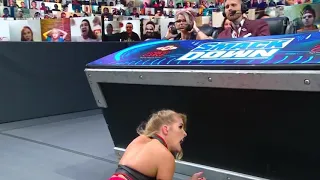 Alexa Bliss uses once again a Sister Abigail in this case on Lacey Evans (Full Segment)