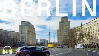 🇩🇪 Cycling in Berlin 2021 4K Friedrichshain to Alexanderplatz under the Lockdown | ASMR 3D sounds