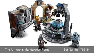 LEGO Star Wars The Armorer’s Mandalorian Forge (75319) Stop Motion Speed Build