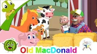 Old MacDonald Had A Farm Cartoon ~ Nursery Rhymes || Song for Children || EduFam Cover ~