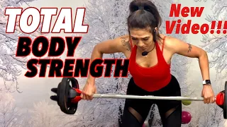 TOTAL BODY STRENGTH WORKOUT!!! lets PUMP it up