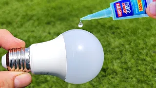 Just Put Super Glue on the Led Bulb and you will be amazed