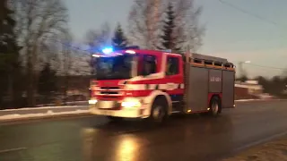 Sekalaisia hälytysajovideoita/Random emergency vehicles responding vol1