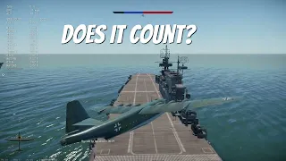 Landing a BV 238 on the U.S.S. Enterprise