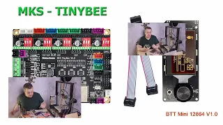 🔥2 Полный гайд: Установка Makerbase MKS TinyBee на 3D принтер