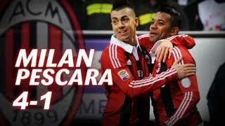 Milan-Pescara 4-1