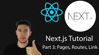 Next js Tutorial 2021 | Part 3 - Pages, Routes, and Link