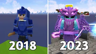 2018 vs 2023 in BedWars! (Blockman Go)