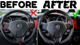 Steering Wheel Replacement - Airbag Removal Alfa Romeo Giulietta 940 Mito