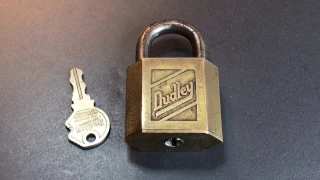 [362] Vintage High Security: Dudley Split Wafer Padlock Picked and Gutted