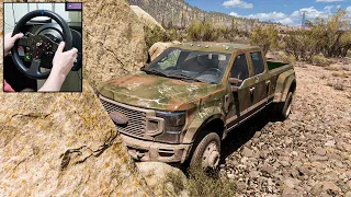 Rebuilding Ford Super Duty F-450 Platinum - Forza Horizon 5 | Thrustmaster T300RS gameplay