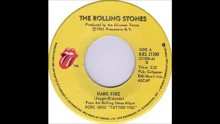 Hang Fire   THE ROLLING STONES   1981 HQ