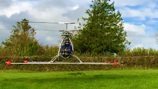 BALLS UP Homemade coaxial helicopter learning to FLY