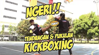 TEKNIK PUKULAN DAN TENDANGAN KICKBOXING