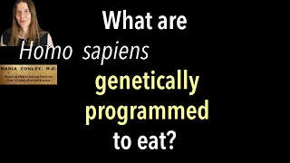 The Genetically Programmed Diet of Homo sapiens