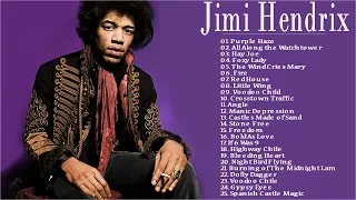 Jimi Hendrix - Jimi Hendrix Greatest Hits Full Album  Best Songs Of Jimi Hendrix 2022