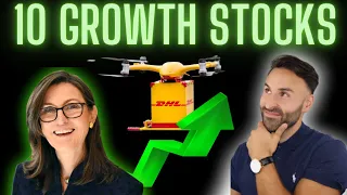 Top 10 UNDERVALUED GROWTH Stocks to Buy? | ARK Invest Autonomous Technology & Robotics ETF | ARKQ