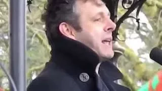 All UK citizens should watch this! Michael Sheen Tears Into NHS Cuts In Blistering Speech