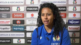 Sei Nazioni femminile 2021 di rugby, Italia-Inghilterra, Conferenza Stampa ,Giada Franco