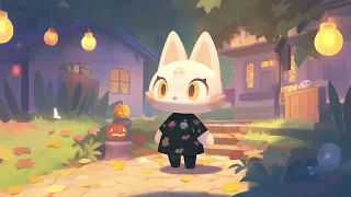 1 hour of cozy animal crossing music for the cold november air 🍂 cabin core | fall vibes