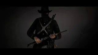 Red Dead Redemption 2 Arthur stops a train