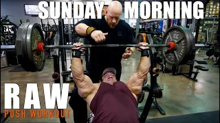 Sunday Morning RAW Push Workout | Stuart Sutherland & Garrett Danzey