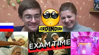 Jordindian - Exam Time | Official Music Video | Russian reaction