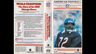 World Champions! The Story of the 1985 Chicago Bears (1986 American Football VHS)