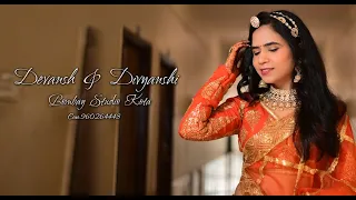 2024 new wedding teaser Devansh & Divyanshi weddin teaser Bombay Studio Kota Con. 9602644480