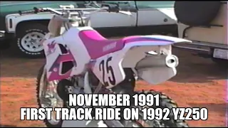 Retro 1992 YZ250 Behind the Scenes