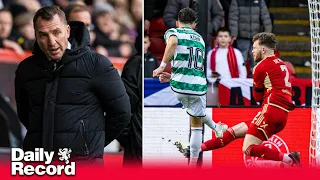 Aberdeen 1-1 Celtic as Brendan Rodgers rues Pittodrie miscues in the Scottish Premiership