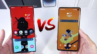 Samsung Galaxy S23 Ultra VS Samsung Galaxy S10 (Cameras, Speed Test & Display)