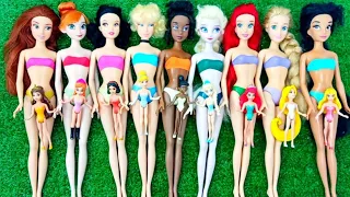 Looking for Disney Princess Dresses DIY Miniature Ideas for Barbie Wig, Dress, Faceup, and More! DIY