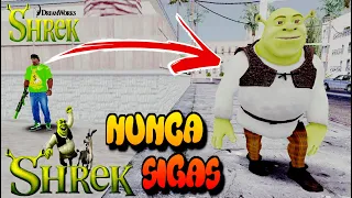 Nunca Sigas Al Ogro De Shrek En Gta San Andreas Shrek El Ogro Verde Ataca Johander210 Shrek