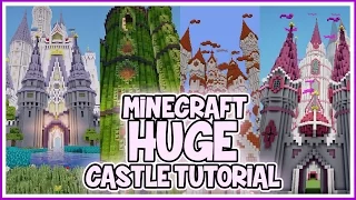 How to Build Huge Minecraft Castles!