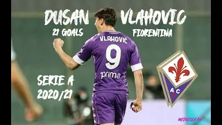 Dusan Vlahovic - All 21 goals - Serie A 2020/21