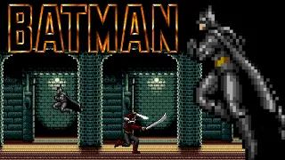 Batman (MD · Sega Mega Drive) video game version | full game (hard mode) session 🦇🎭🎮