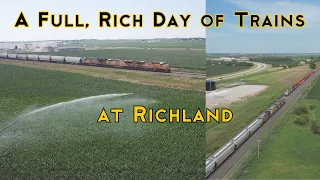 A Full, Rich Day of Trains at Richland