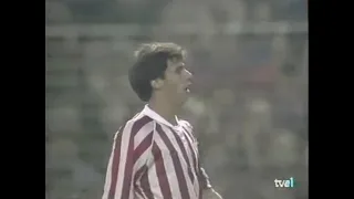 Copa UEFA 1994/1995: Athletic Bilbao 1-0 Parma Calcio (22/11/1994). Narración en español.