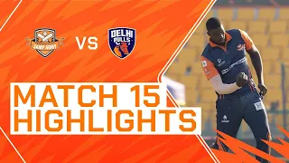 2023 Abu Dhabi T10, Match 15 Highlights: Morrisville Samp Army vs Delhi Bulls | Season 7