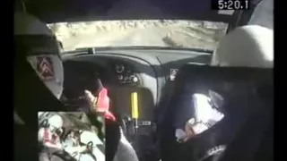 WRC Onboard Carlos Sainz Rallye Automobile de Monte-Carlo 2003 SS14 Lantosque - Luceram 2