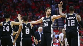 The Best of Spurs from the First Two Rounds of 2017 Playoffs