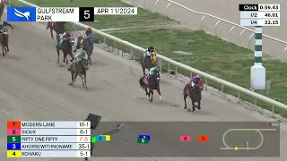 Gulfstream Park Carrera 5 - 11 de Abril 2024