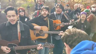 While My Guitar Gently Weeps- John Lennon's Memorial at Strawberry Fields, NYC. 12/08/22