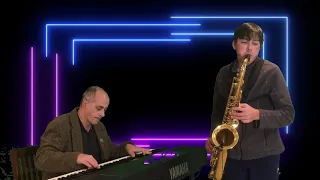 Take on Me: Piano and Tenor Sax Cover